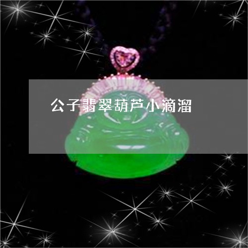 公子翡翠葫芦小滴溜/2023033004727