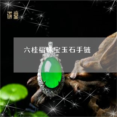 六桂福珠宝玉石手链/2023121956047