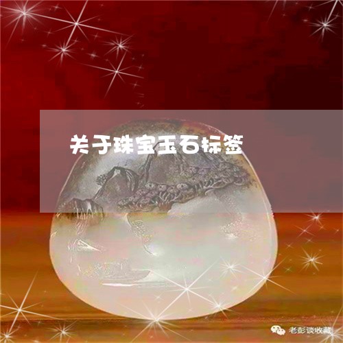 关于珠宝玉石标签/2023112544948