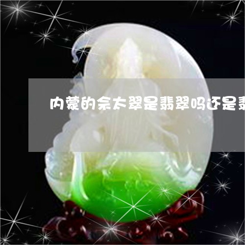 内蒙的佘太翠是翡翠吗还是翡翠/2023112546250