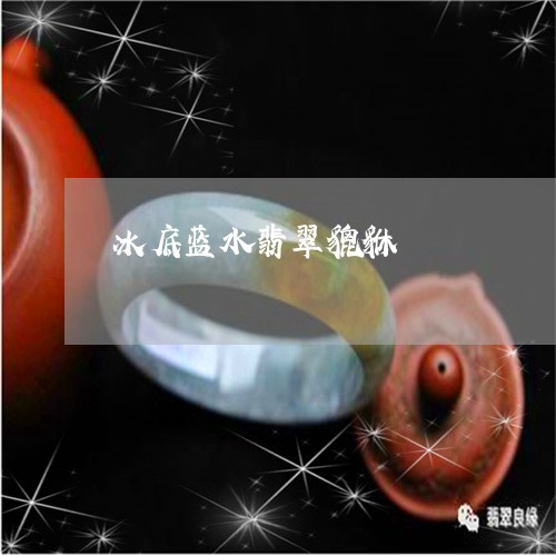 冰底蓝水翡翠貔貅/2023112588470