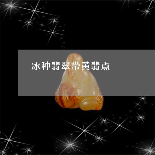 冰种翡翠带黄翡点/2023112516460