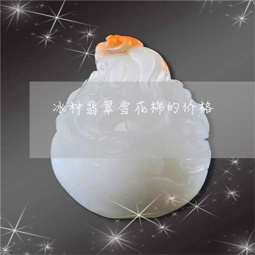 冰种翡翠雪花棉的价格/2023051159793