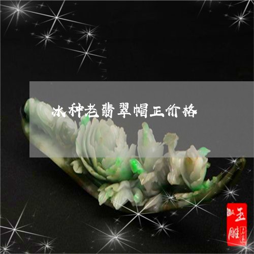 冰种老翡翠帽正价格/2023033152815