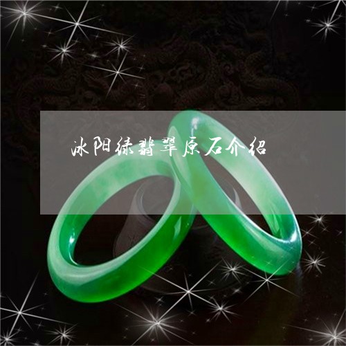 冰阳绿翡翠原石介绍/2023033154930