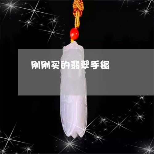 刚刚买的翡翠手镯/2023112519460