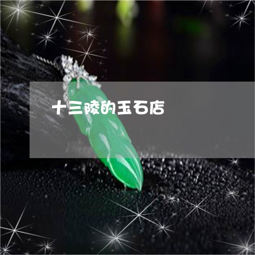 十三陵的玉石店/2023062505926