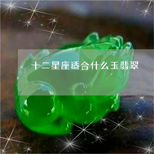 十二星座适合什么玉翡翠/2023110864047