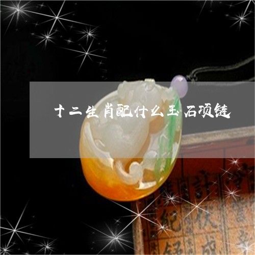 十二生肖配什么玉石项链/2023110887160