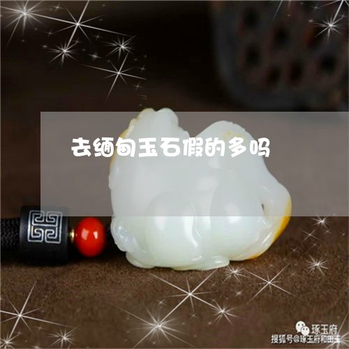 去缅甸玉石假的多吗/2023121812726