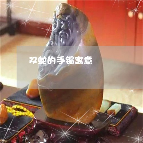 双蛇的手镯寓意/2023042668602