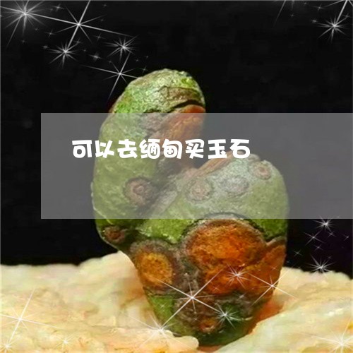 可以去缅甸买玉石/2023112332936