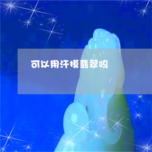 可以用汗摸翡翠吗/2023112316026