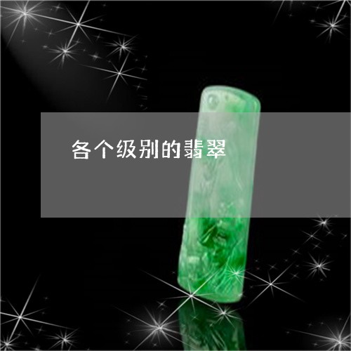 各个级别的翡翠/2023082620804