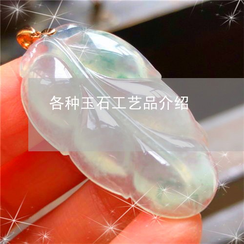 各种玉石工艺品介绍/2023120550515