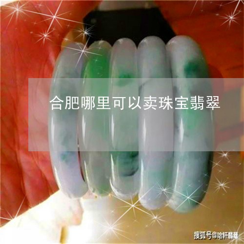 合肥哪里可以卖珠宝翡翠/2023052512682