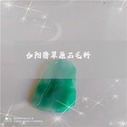 合阳翡翠原石毛料/2023112306361