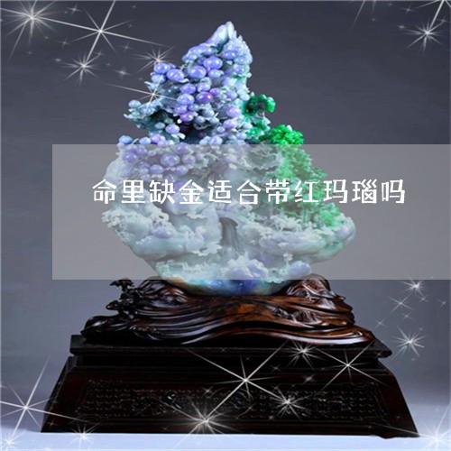 命里缺金适合带红玛瑙吗/2023052509602