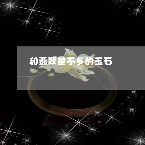 和翡翠差不多的玉石/2023121726147