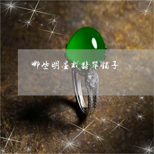 哪些明星戴翡翠镯子/2023121823837