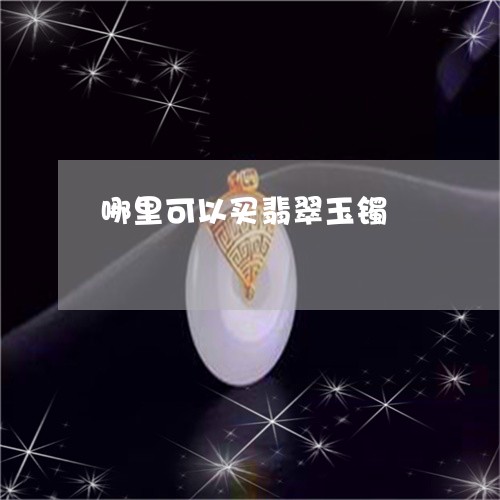 哪里可以买翡翠玉镯/2023032940727