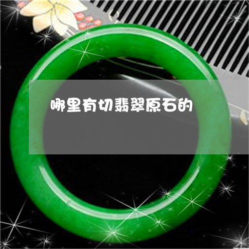 哪里有切翡翠原石的/2023121804261