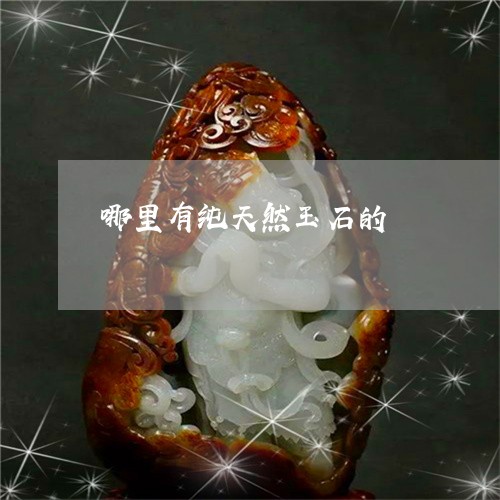 哪里有纯天然玉石的/2023032904826