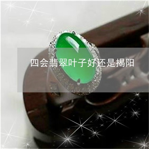 四会翡翠叶子好还是揭阳/2023051683916