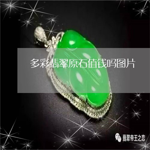 多彩翡翠原石值钱吗图片/2023111421412