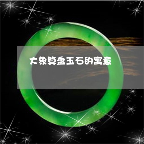 大象算盘玉石的寓意/2023121890683