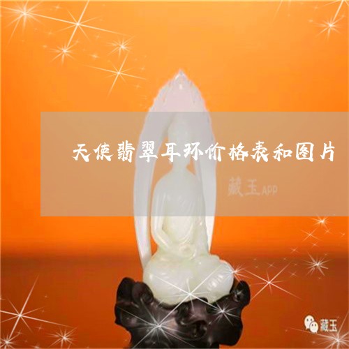 天使翡翠耳环价格表和图片/2023092484057