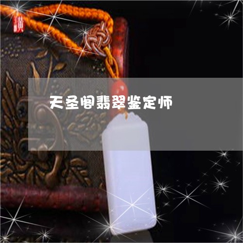 天圣阁翡翠鉴定师/2023093097058