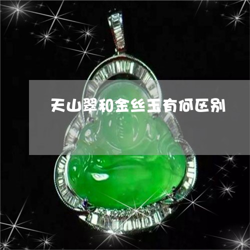 天山翠和金丝玉有何区别/2023110883513