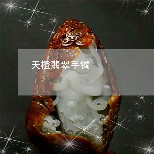 天橙翡翠手镯/2023073186050