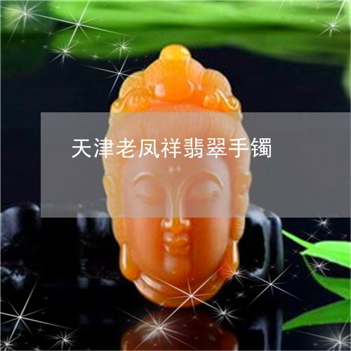 天津老凤祥翡翠手镯/2023120748461