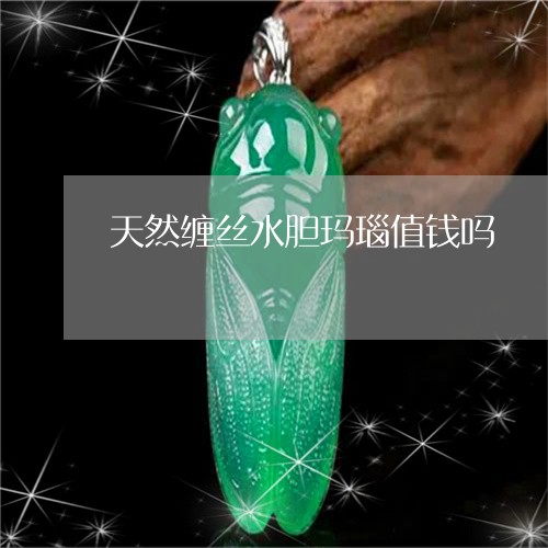 天然缠丝水胆玛瑙值钱吗/2023052488584