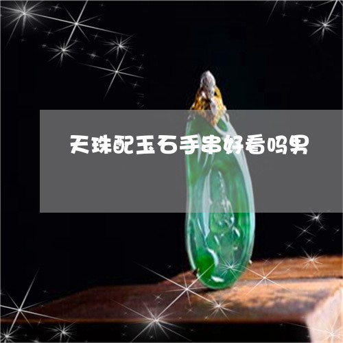 天珠配玉石手串好看吗男/2023110760525