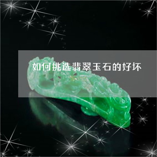 如何挑选翡翠玉石的好坏/2023110748373