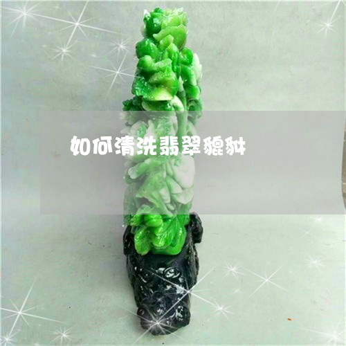 如何清洗翡翠貔貅/2023122256363