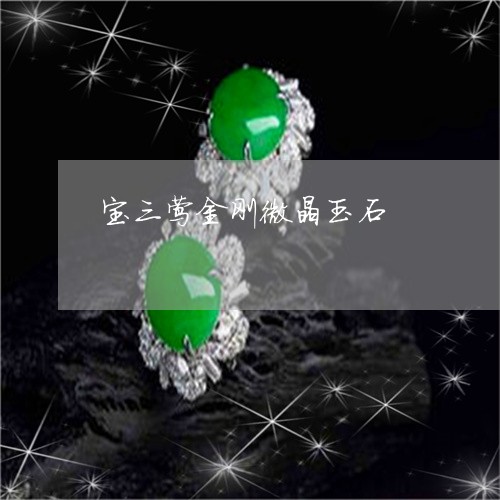 宝三莺金刚微晶玉石/2023120563967