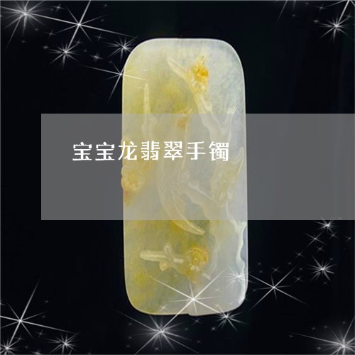 宝宝龙翡翠手镯/2023082568279