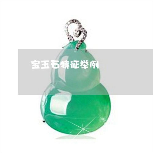 宝玉石特征举例/2023062376169