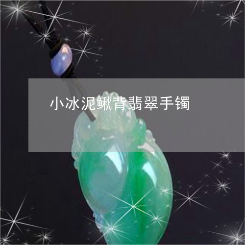 小冰泥鳅背翡翠手镯/2023120613726