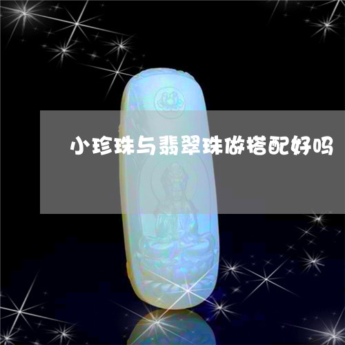 小珍珠与翡翠珠做搭配好吗/2023100560592