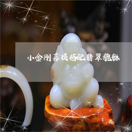 小金刚菩提搭配翡翠貔貅/2023110610370