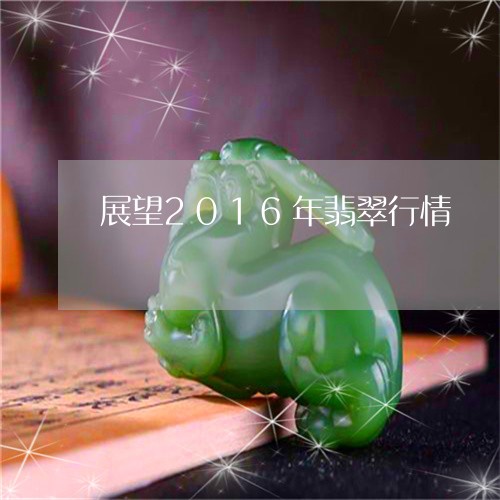 展望2016年翡翠行情/2023081330794