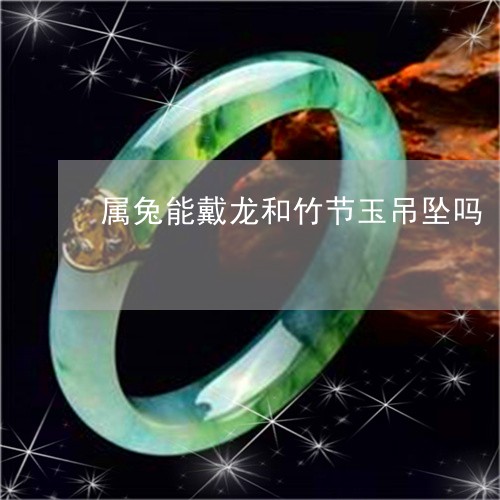 属兔能戴龙和竹节玉吊坠吗/2023092382703