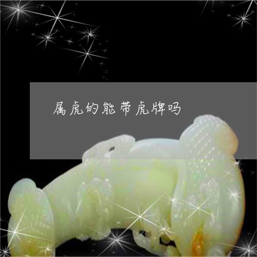 属虎的能带虎牌吗/2023052087370