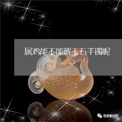 属鸡能不能戴玉石手镯呢/2023110762725