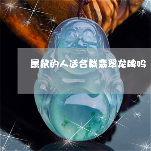 属鼠的人适合戴翡翠龙牌吗/2023080239164